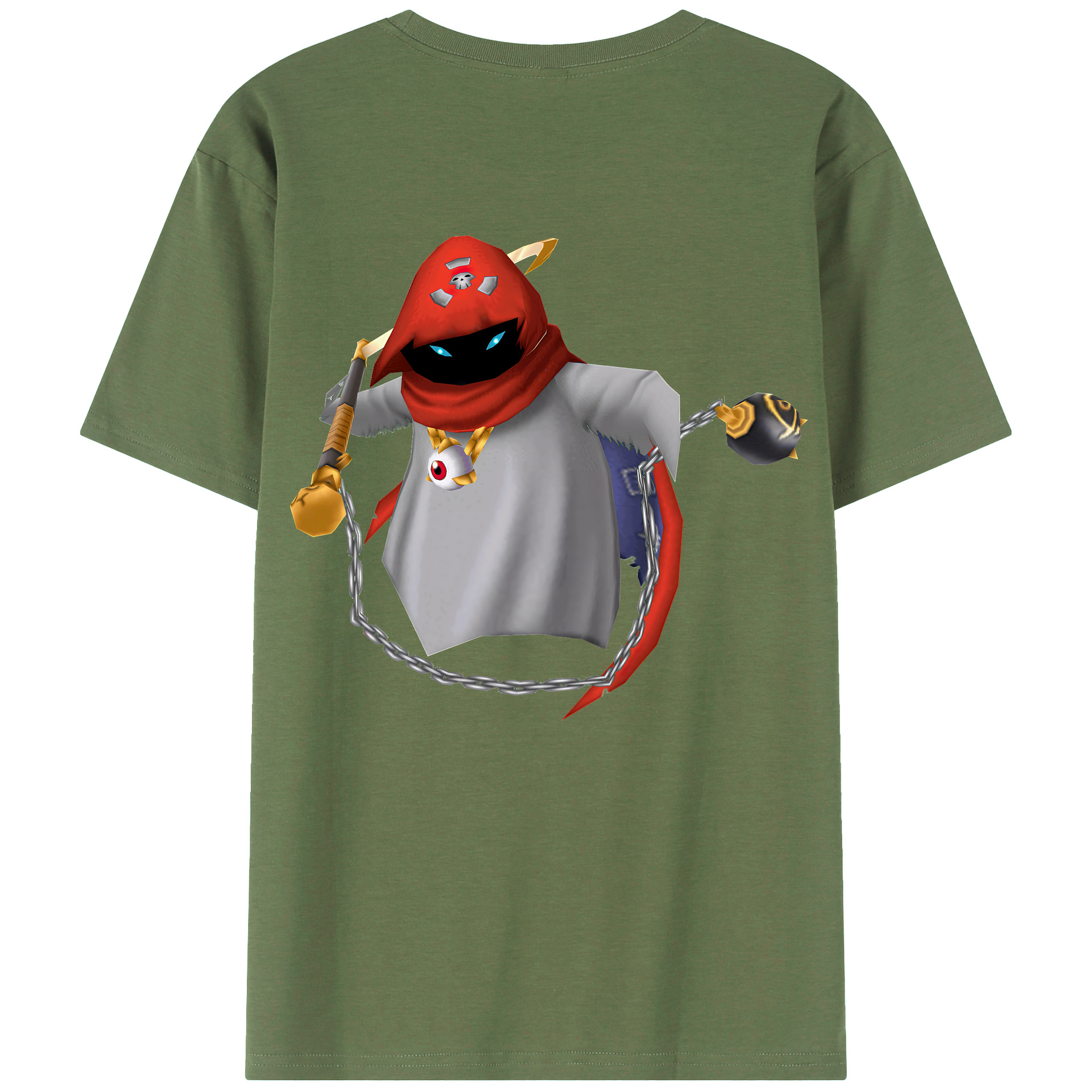 （画像用） Digimon デジタルモンスター/デジモン 綿100％ メンズ半袖Tシャツ（バックプリント） 通気性